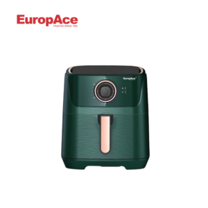 EuropAce EAF 5651Y 6.5L Emerald Green Jumbo Air Fryer - 1 Year EuropAce Warranty