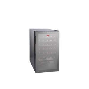 EuropAce EWC 331 33 Bottles Wine Cooler Mirror Glass Door - 1 Year EuropAce Warranty