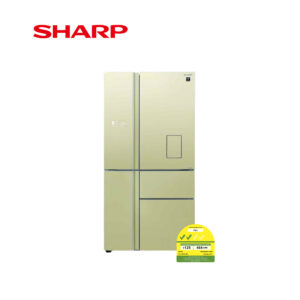 Sharp SJ-FX660W-CG 650L Multi Door Refrigerator - 2 Years Sharp Warranty