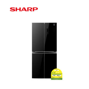 Sharp SJ-VX40PG-BK (Black) 401L Multi Door Refrigerator - 2 Years Sharp Warranty