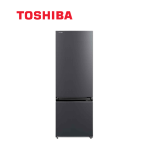 Toshiba GR-RB410WE-PMX(06) 332L Bottom Mount Refrigerator [Morandi Grey] - 2 Years Toshiba Warranty