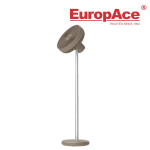 EUROPACE EUF3753D 7" RECHARGEABLE DC FAN WITH ADJUSTABLE HEIGHT (BROWN) + 1 YEAR WARRANTY - Image 2