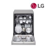 LG DFC533FV FRONT CONTROL SMART WI-FI ENABLED DISHWASHER (SILVER) + 2 YEARS WARRANTY - Image 2
