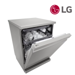 LG DFC533FV FRONT CONTROL SMART WI-FI ENABLED DISHWASHER (SILVER) + 2 YEARS WARRANTY - Image 3