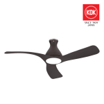 KDK H56GP 140CM 3-BLADES WIFI-CONTROL DC CEILING FAN WITH LED LIGHT + 1 YEAR WARRANTY - Image 3