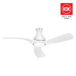 KDK H56GP 140CM 3-BLADES WIFI-CONTROL DC CEILING FAN WITH LED LIGHT + 1 YEAR WARRANTY - Image 2